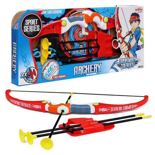 Archery Set for Kids – Safe Bow & Arrow Toy with Target