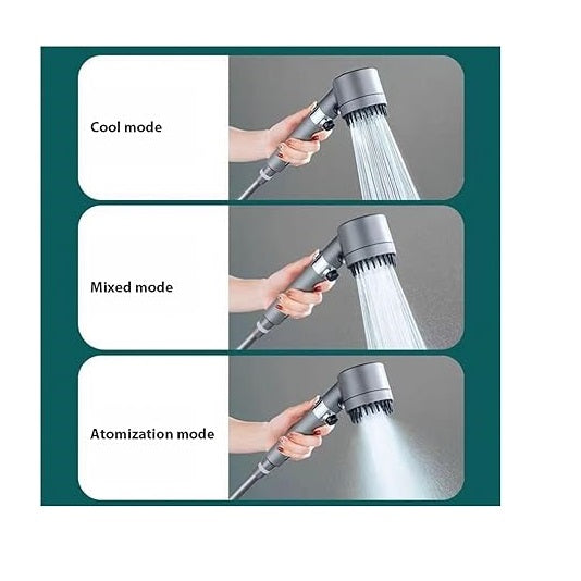 3 Modes High-Pressure Shower Head – Massage Spa Bath image 3