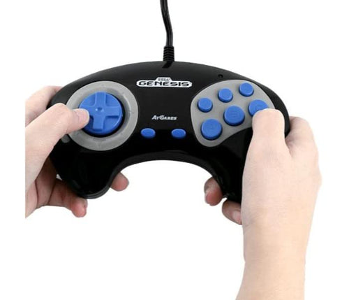 SEGA Genesis Retro Play Console – 12 Classic Games Plug & Play
