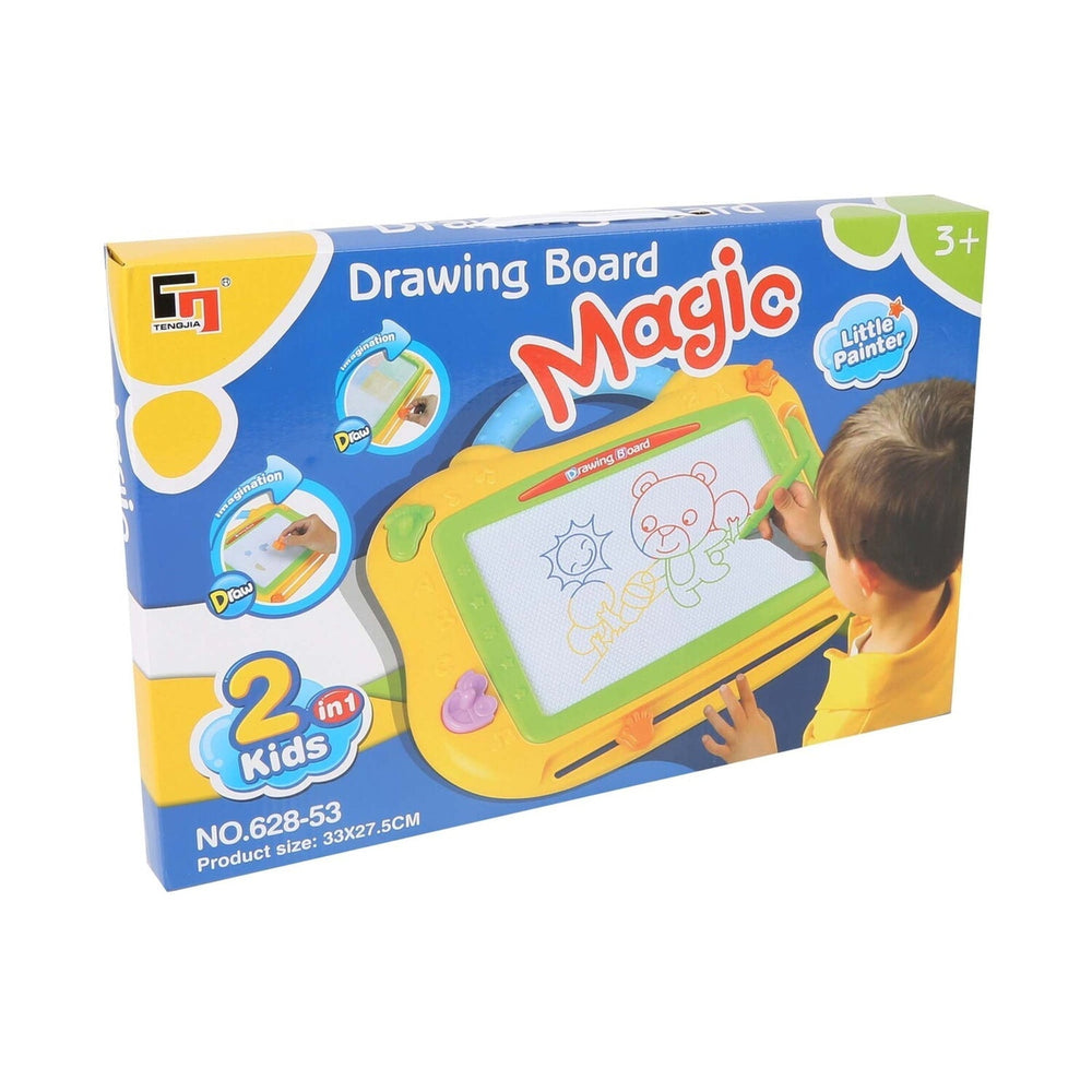 Mess-Free Kids Magic Drawing Board – Slide-Erase, Colorful, Portable image 4