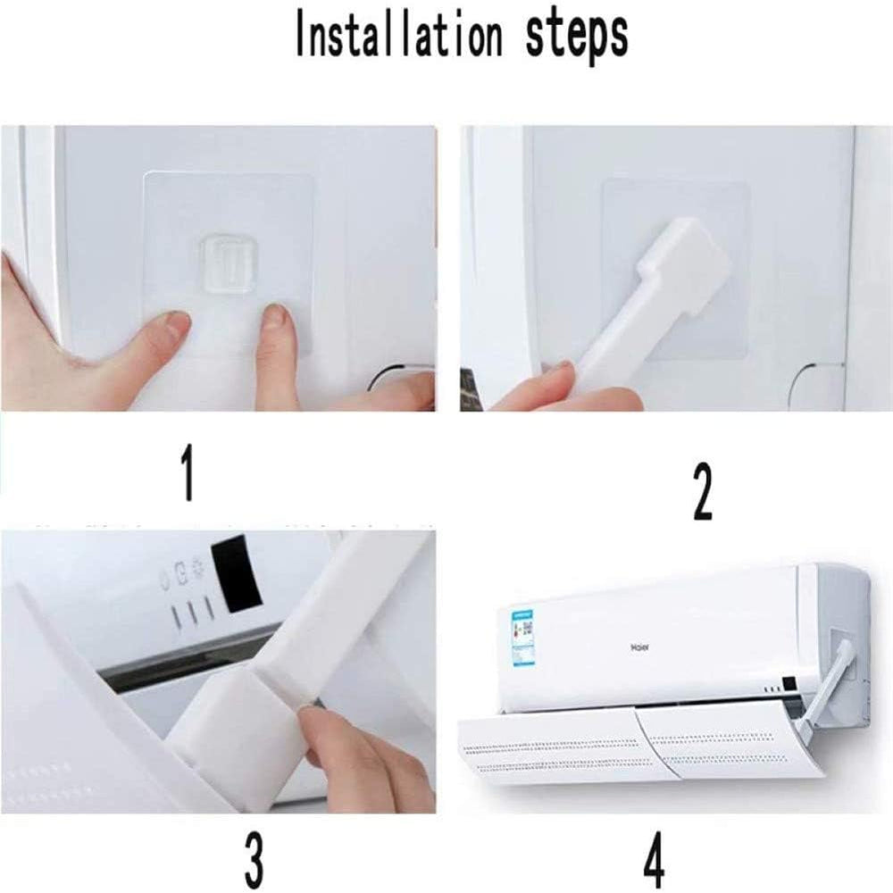 Adjustable Air Conditioner Shield - AC Wind Deflector image 5