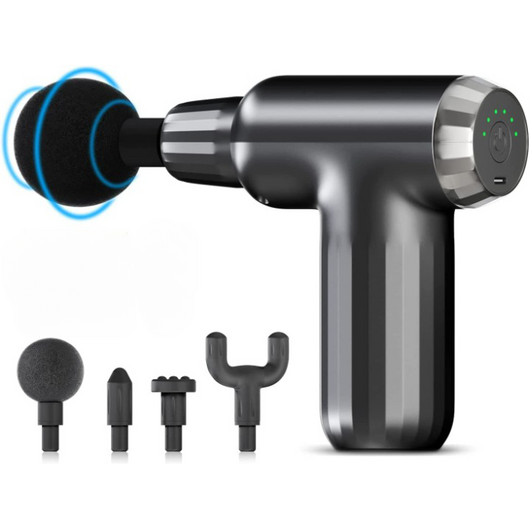 Muscle Massage Gun FH-820 – 6 Vibration Modes & 4 Heads, Deep Tissue Relief image 5