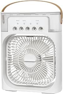Cooling Fan with Ice – Portable Air Cooler & Humidifier, Easy-Clean Removable Water Tank image 5
