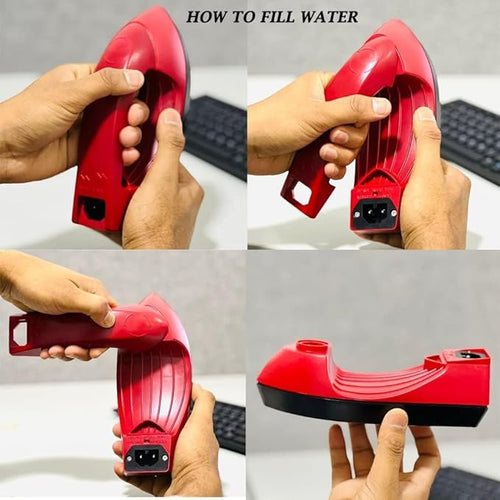 Compact Steam Iron – Portable 2-in-1 Travel Steamer & Garment Care