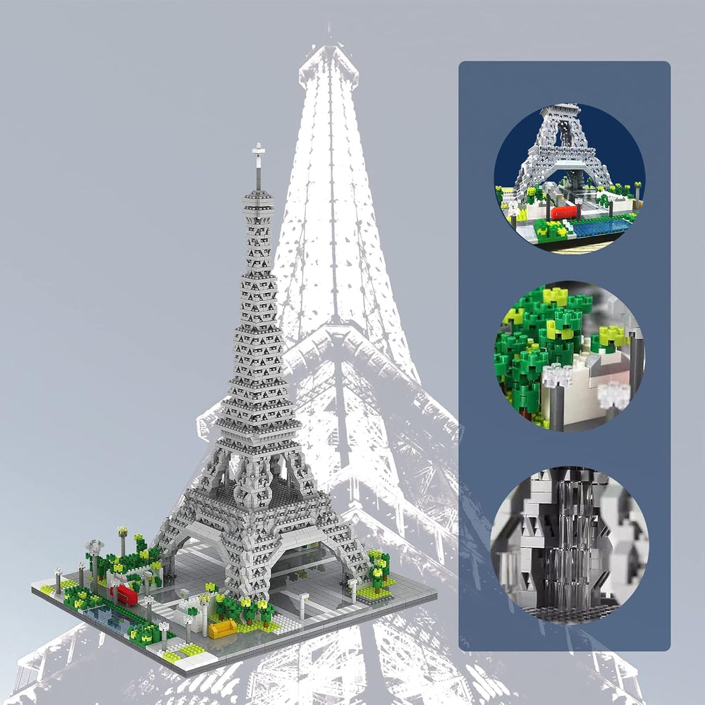 Jianhui Paris Tower Block Set – Kids Building Architecture Toy image 5
