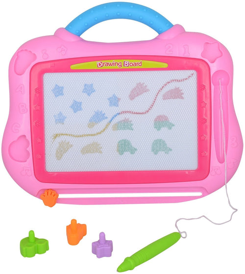Mess-Free Kids Magic Drawing Board – Slide-Erase, Colorful, Portable
