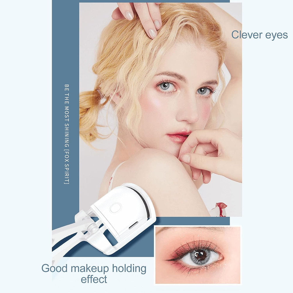 Electric Heated Eyelash Curler – Rechargeable & Long-Lasting Lash Lift image 5