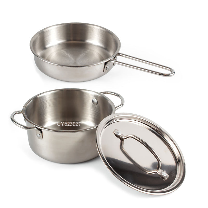 Kids Kitchen Set – Pretend Cooking Playset with Utensils, Food & Light/Sound Effects image 2