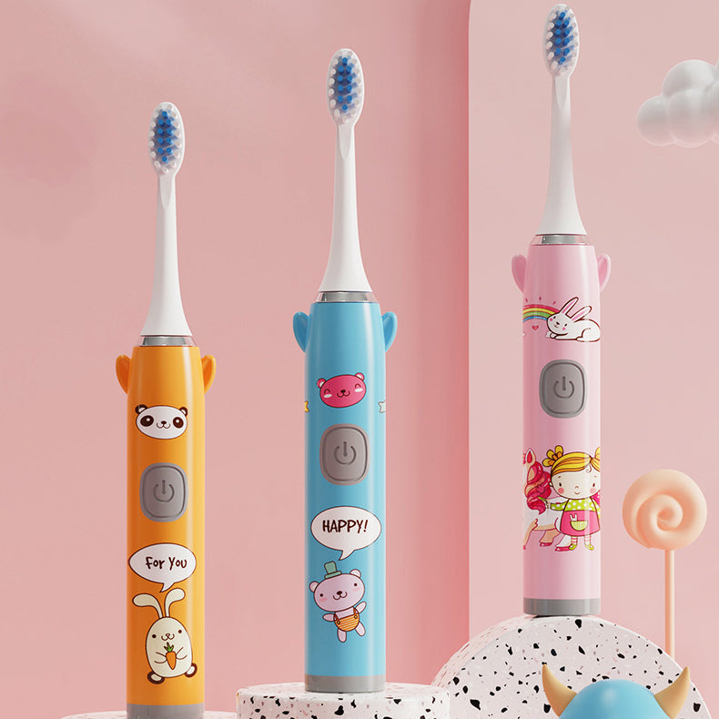 Children's Cartoon Electric Toothbrush – Fun & Gentle Brushing