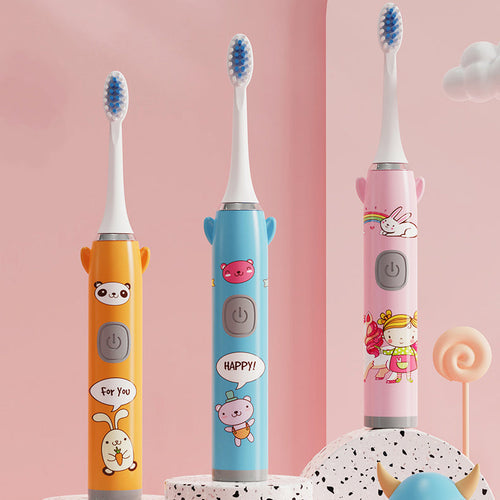 Children's Cartoon Electric Toothbrush – Fun & Gentle Brushing