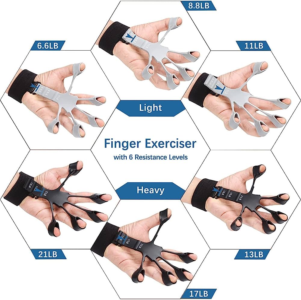 Metal-Hook Grip Strength Trainer – Adjustable Hand Exerciser for Power & Endurance image 2