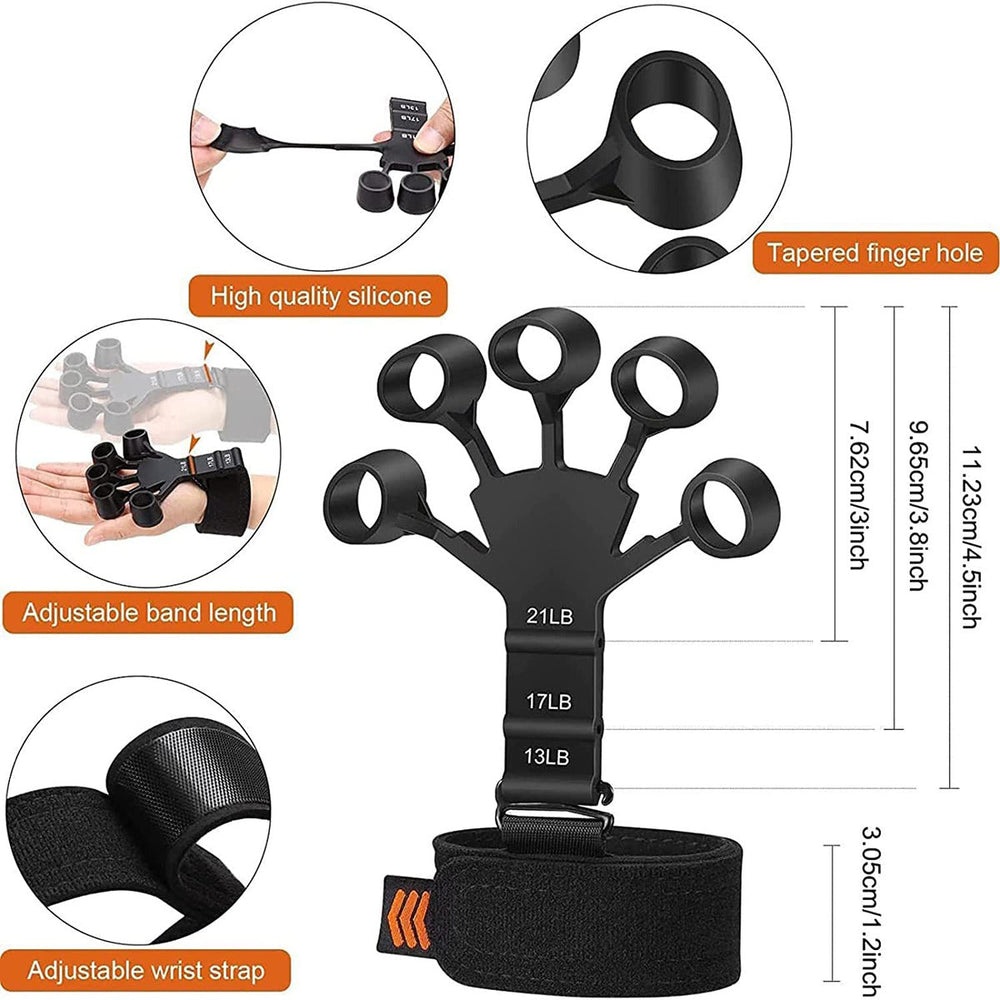 Metal-Hook Grip Strength Trainer – Adjustable Hand Exerciser for Power & Endurance image 3