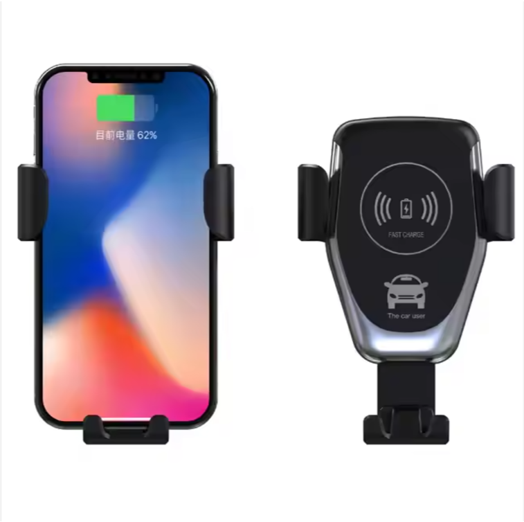 Auto-Clamping Wireless Car Charger – 10W Fast Charging Holder image 2