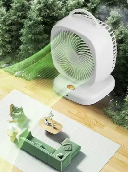 Mini Circulation Fan – Compact, Quiet & Powerful Cooling image 2