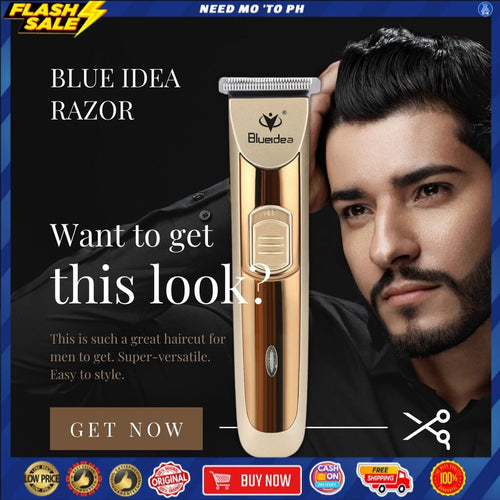 Electric Hair & Beard Trimmer – Professional Clipper for Men