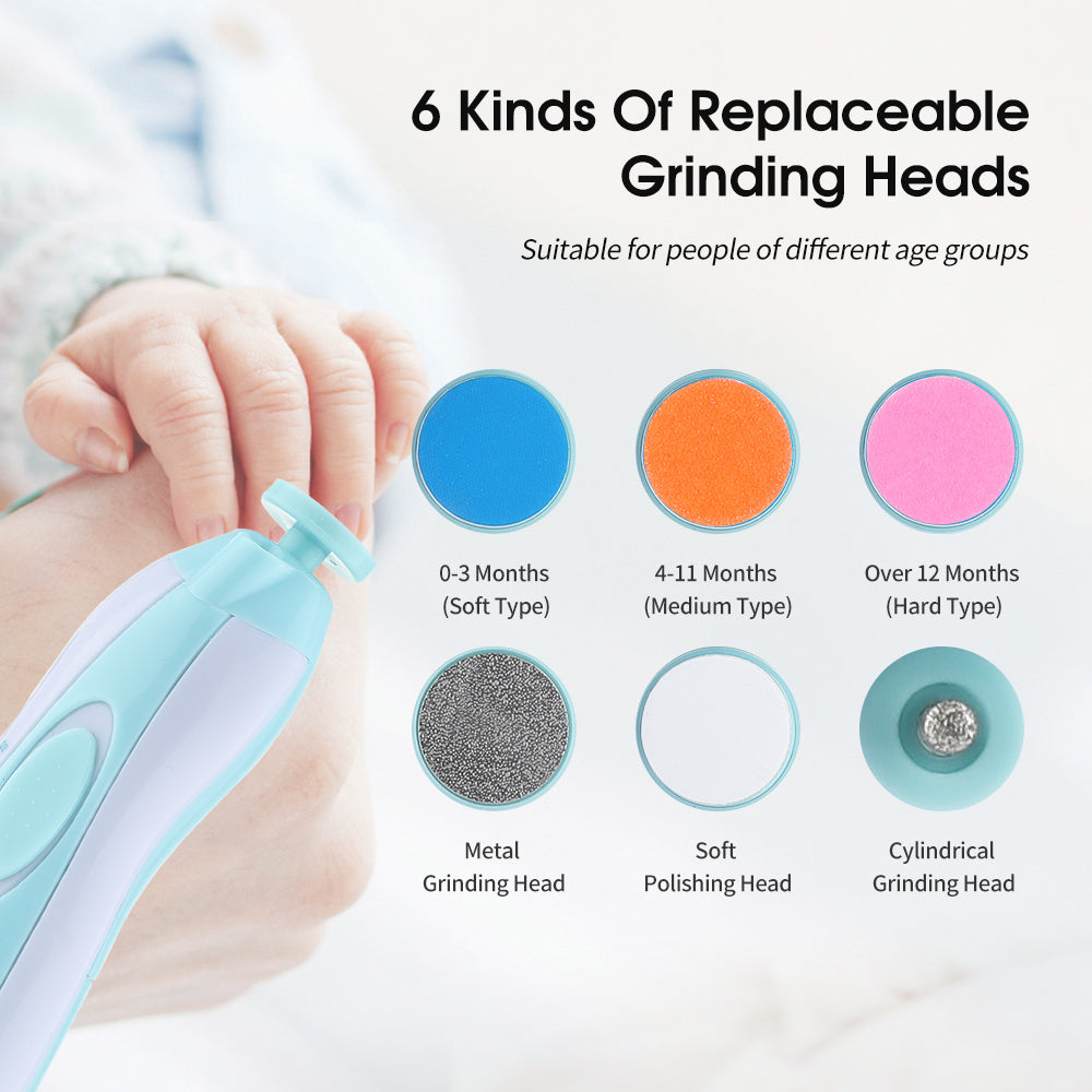 Baby Electric Nail Trimmer Set – Safe & Gentle Nail Care for Infants & Toddlers image 6