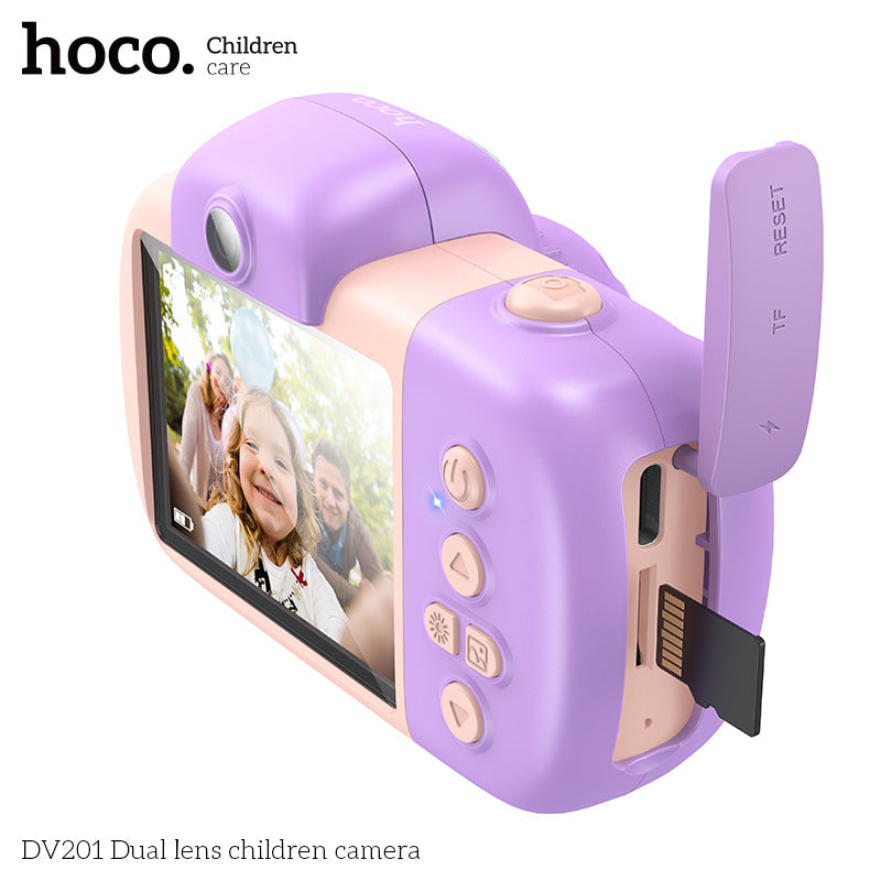 Hoco Dual Camera DV201 – Kids Digital Camera with HD Video, Fun & Easy Photography image 6