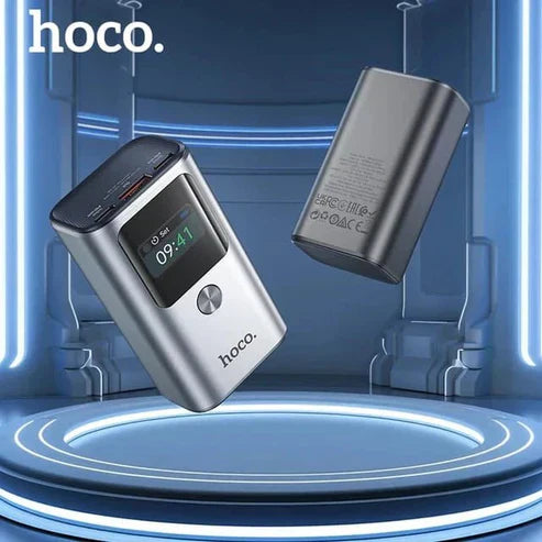 Hoco Q17A LED Power Bank – 30W PD Fast Charging | 22.5W QC3.0 | Compact & Stylish Design image 3