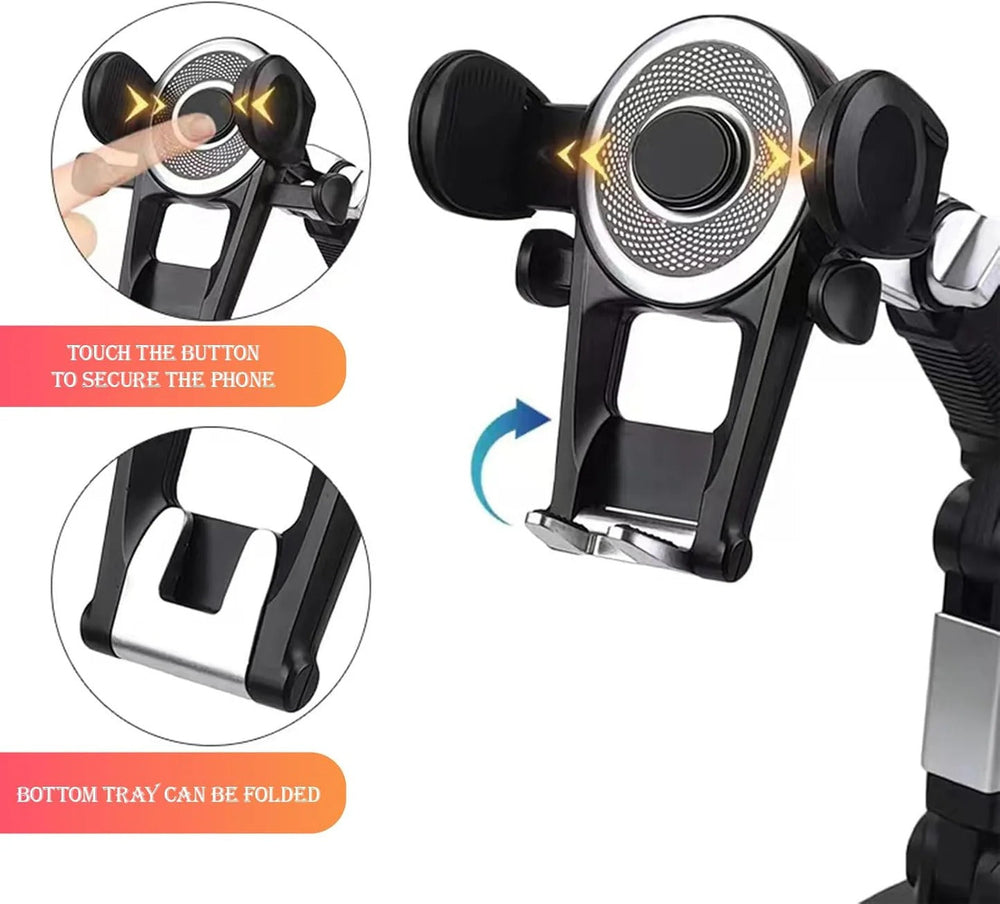 Truck Phone Holder – 360° Adjustable | Strong Grip | Universal Fit image 2