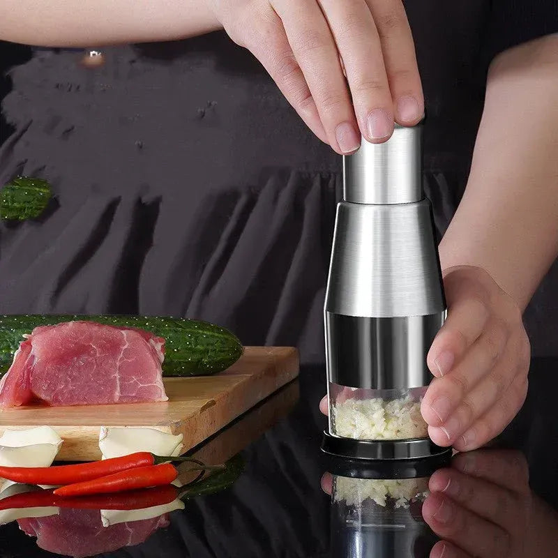 Garlic Crusher Onion Chopper Multipeler Vegetables Chopper Manual Garlic Press Machine Garlic Squeezer Kitchen Gadget image 4
