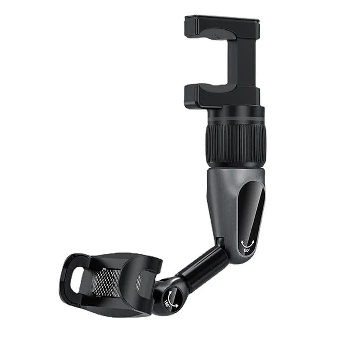 Flexible Car Phone Holder | Magnetic Mirror Mount with Adjustable Angles image 2