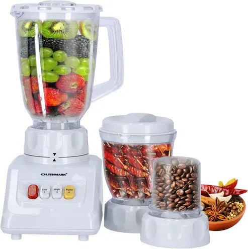 Powerful 3-in-1 Blender – Juicer, Grinder & Mixer, 1.5L Compact Design image 2