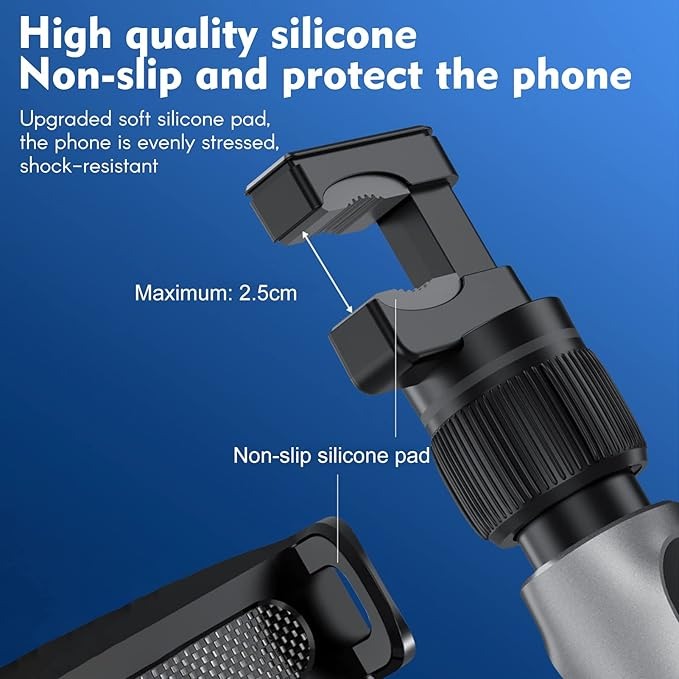 Flexible Car Phone Holder | Magnetic Mirror Mount with Adjustable Angles image 4