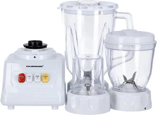 Powerful 3-in-1 Blender – Juicer, Grinder & Mixer, 1.5L Compact Design image 3