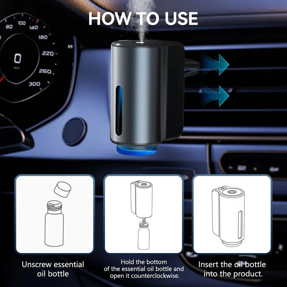 Smart Car Air Freshener – Natural French Perfume | 45 Days Long-Lasting Aroma image 4