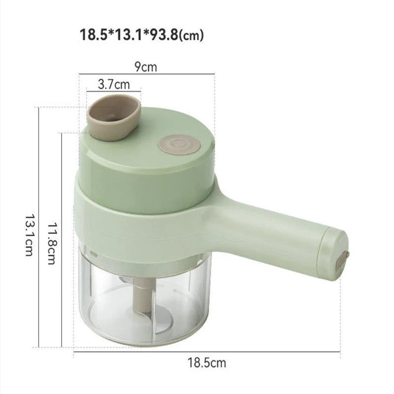 Wireless Electric Garlic Masher – Portable Mini Food Chopper for Kitchen image 5