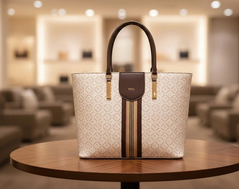 Royal Monogram Tote Handbag image 2