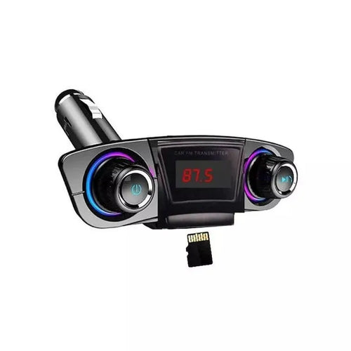 Car MP3 Player with Bluetooth, FM Transmitter & Dual USB Charging
