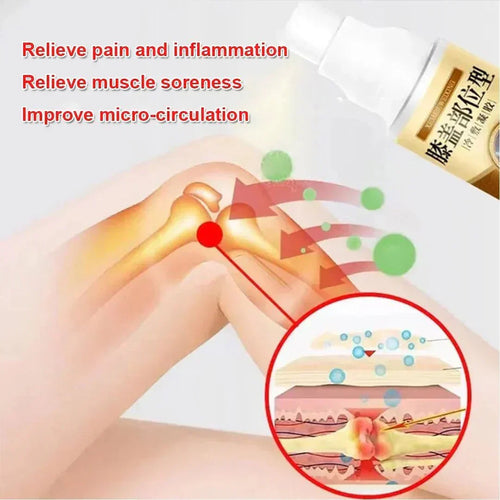 Knee Pain Relief Cold Spray – Instant Cooling Comfort for Joints & Muscles (35ml)