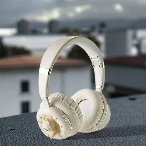Labubu Wireless Headphones – Bluetooth 5.3 | TF Card Support | Cute & Comfortable Over-Ear Design image 4