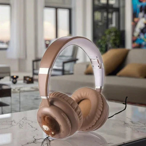 Labubu Wireless Headphones – Bluetooth 5.3 | TF Card Support | Cute & Comfortable Over-Ear Design image 3
