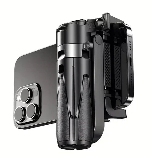 Mini Grip Quadripod with Bluetooth Remote – Portable Tripod Stand for Phone & Vlogging image 3
