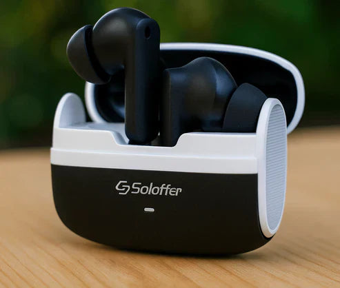 Solo True Wireless Stereo Earbuds – Deep Bass | Type-C Fast Charging | Bluetooth 5.3 image 2