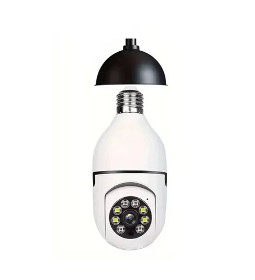 WiFi Smart Panorama Camera – 360° Bulb Security Camera | Night Vision | Mobile App Control